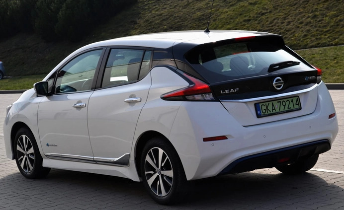 Nissan Leaf cena 62900 przebieg: 37800, rok produkcji 2018 z Gdańsk małe 781